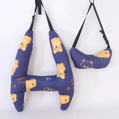 KidCuddle™ Tiermuster Kinder Nacken Kopfstütze