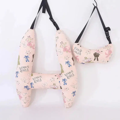 KidCuddle™ Tiermuster Kinder Nacken Kopfstütze