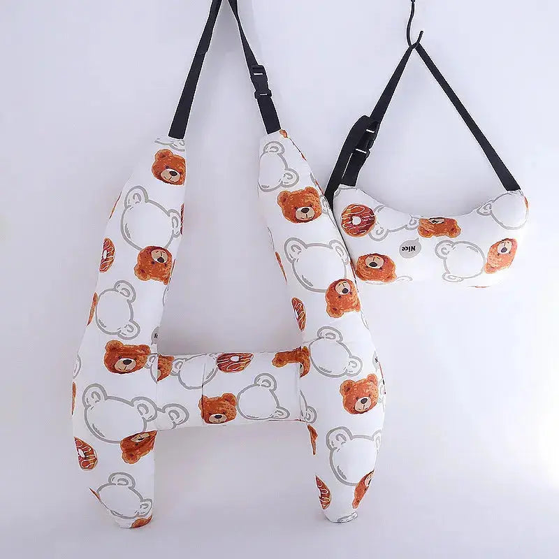 KidCuddle™ Tiermuster Kinder Nacken Kopfstütze