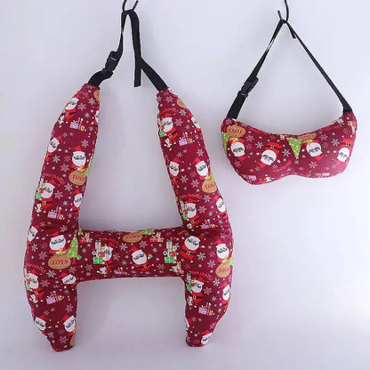 KidCuddle™ Tiermuster Kinder Nacken Kopfstütze