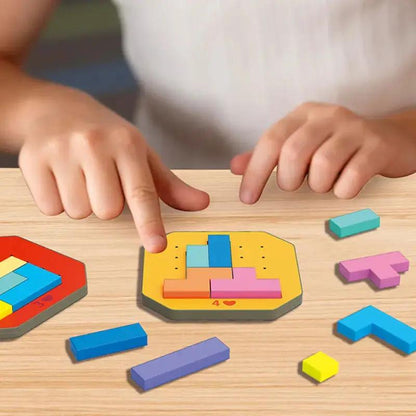 Kinder-Puzzlespiel — Kreativität und Denkstärke fördern