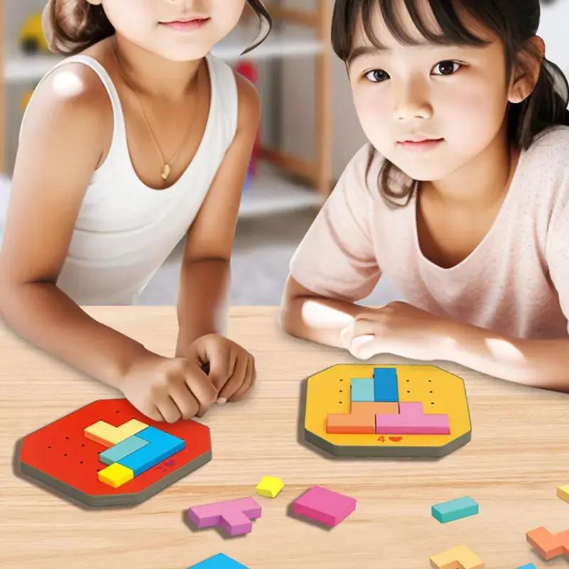 Kinder-Puzzlespiel — Kreativität und Denkstärke fördern