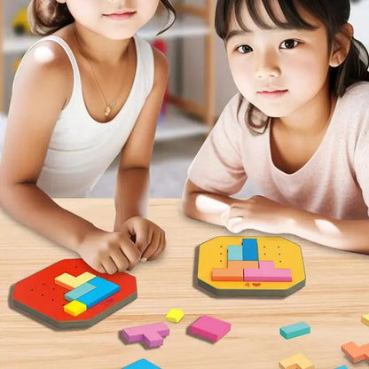 Kinder-Puzzlespiel — Kreativität und Denkstärke fördern