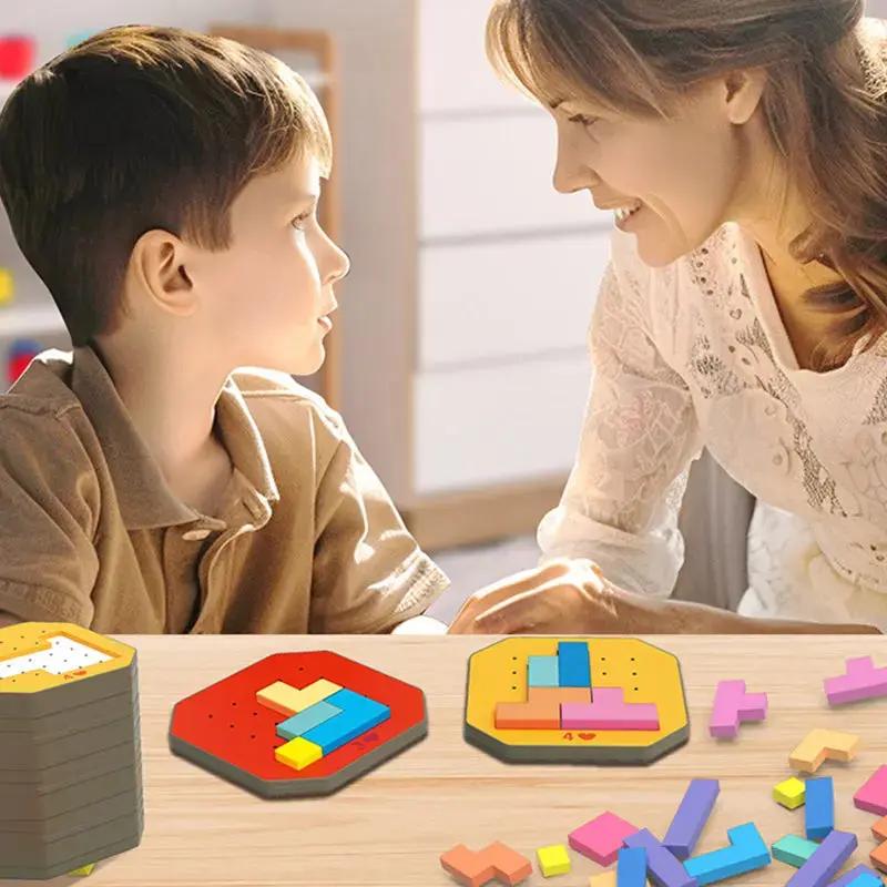 Kinder-Puzzlespiel — Kreativität und Denkstärke fördern