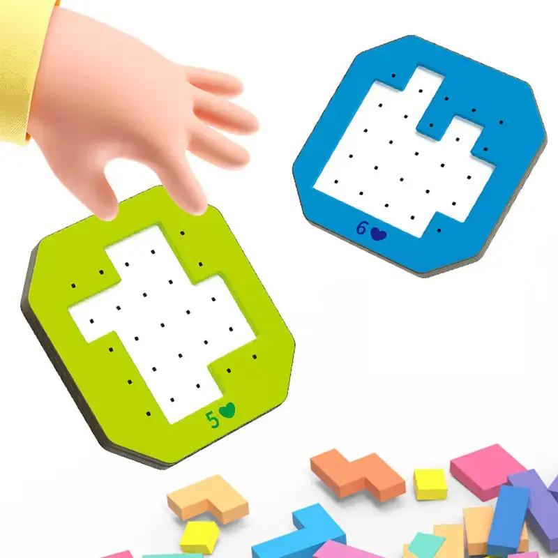 Kinder-Puzzlespiel — Kreativität und Denkstärke fördern
