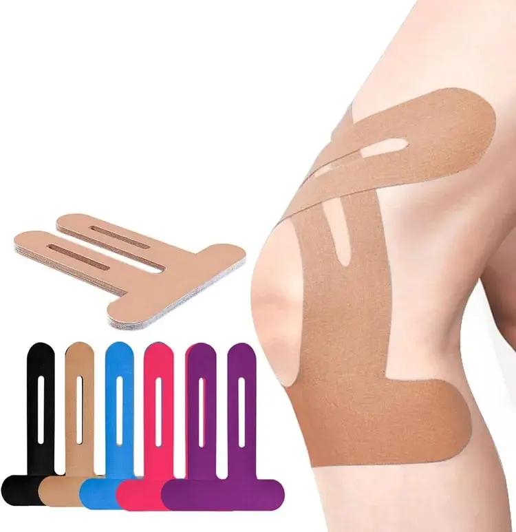 Kniebandage Tape – Vorgefertigtes Kinesiologie-Tape für aktive Gelenke