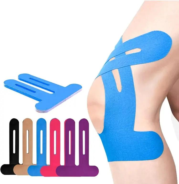 Kniebandage Tape – Vorgefertigtes Kinesiologie-Tape für aktive Gelenke