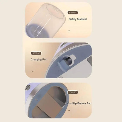 Kompakte tragbare Waschmaschine — schonende Pflege für empfindliche Textilien