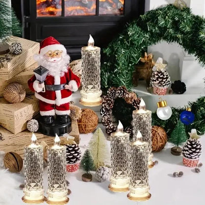 Kristall-LED-Kerzen – Funkelnde Lichtmomente für die festliche Jahreszeit