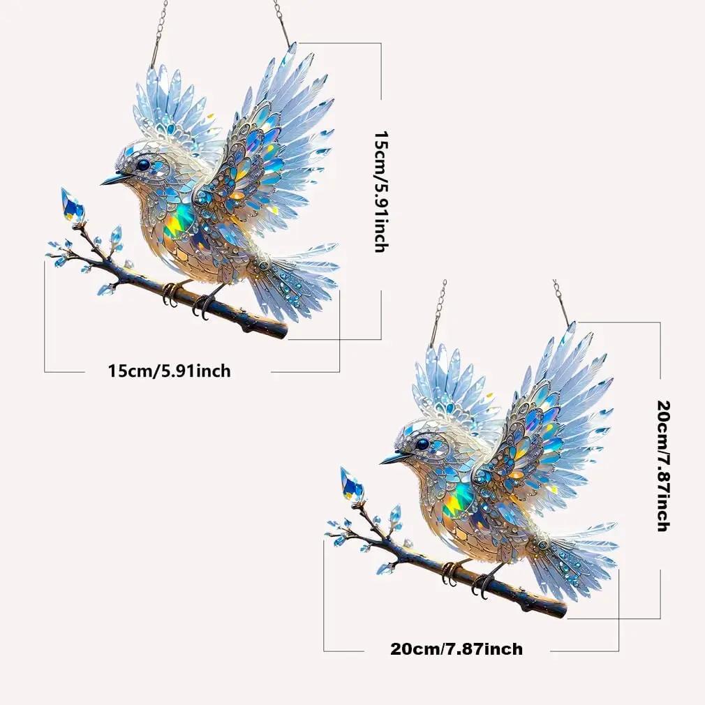 Kristall-Vogel Deko – Schillerndes Lichtspiel für Fenster & Wohnräume