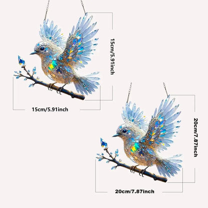 Kristall-Vogel Deko – Schillerndes Lichtspiel für Fenster & Wohnräume