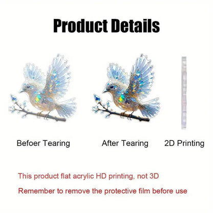 Kristall-Vogel Deko – Schillerndes Lichtspiel für Fenster & Wohnräume