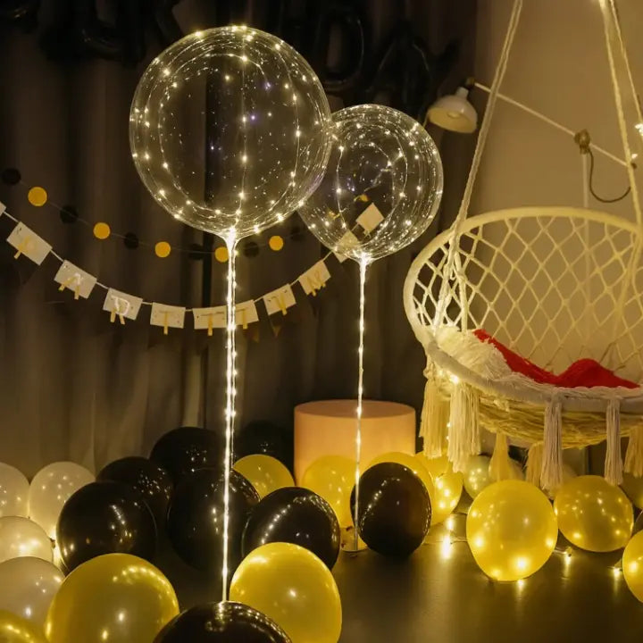 LED-Lichtballon mit warmweissem Licht