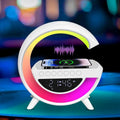 LED-Weckerlampe mit Bluetooth-Lautsprecher und kabellosem Laden