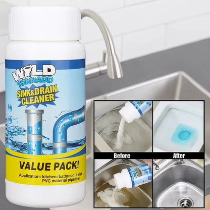 Leistungsstarker Rohrreiniger für Abflüsse und Spülen