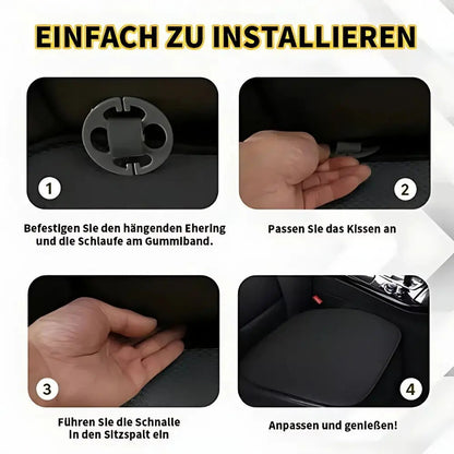 Luxuriöser belüfteter rutschfester Autositz