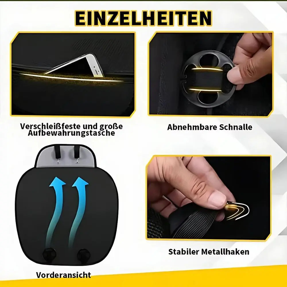 Luxuriöser belüfteter rutschfester Autositz