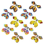 Fliegende Schmetterlinge Papiermit Aufziehmechanik