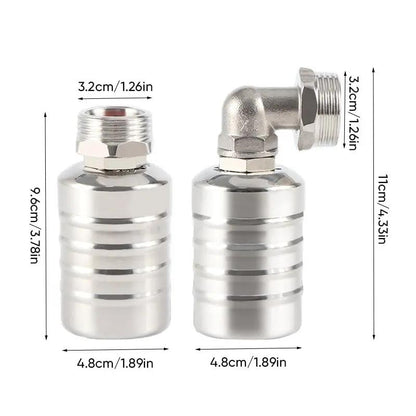 Mini-Schwimmerventil aus Edelstahl – Automatische Wasserstandskontrolle