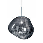 Pendelleuchte mit Lava-Glasschirm