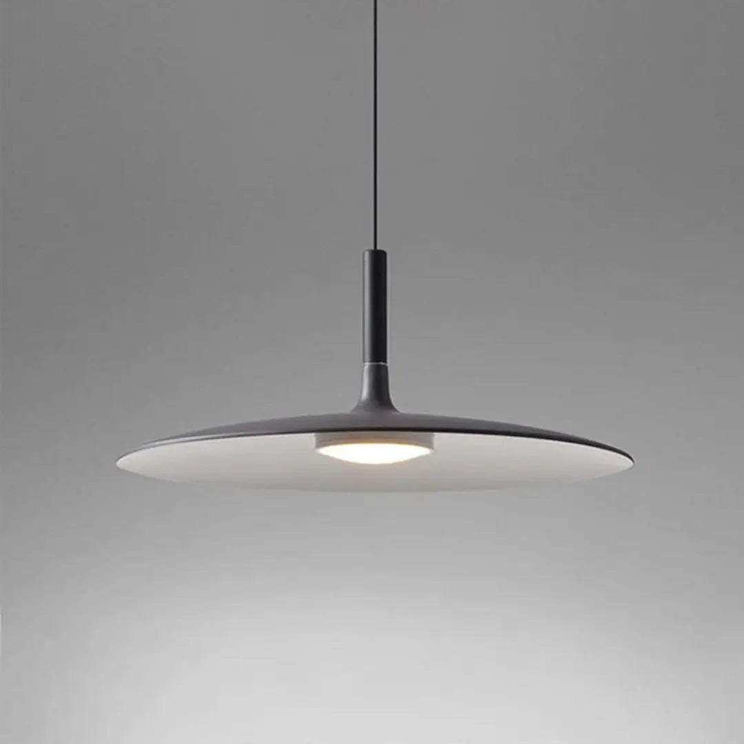 Minimalistische LED-Hängeleuchte aus Metall – Höhenverstellbar