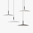 Minimalistische LED-Hängeleuchte aus Metall – Höhenverstellbar