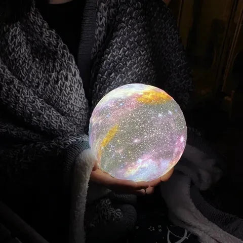 Galaxy Nachtlicht mit 3D-Sternprojektion