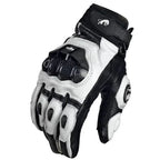 Motorradhandschuhe aus Leder mit Carbonfaser-Protektoren
