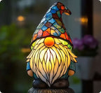 Tier-Nachtlampe im Buntglas-Design mit USB-Anschluss