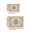 Outdoor-Teppich mit Orientalischem Muster – Rutschfest