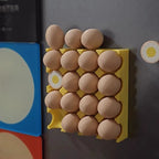 Magnetischer Eierhalter für den Kühlschrank – 16 Eier