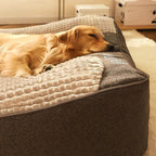 Orthopädisches Hundebett mit Polsterrand