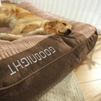 Orthopädisches Hundebett mit Polsterrand