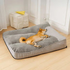 Orthopädisches Hundebett mit Polsterrand