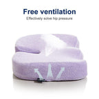 Orthopädisches Sitzkissen Memory Foam mit U-Ausschnitt