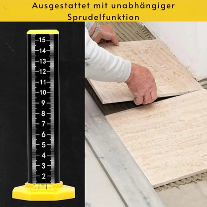 Präzisions-Höhenmessstab — Magnetfuß mit eingebauten Libellen