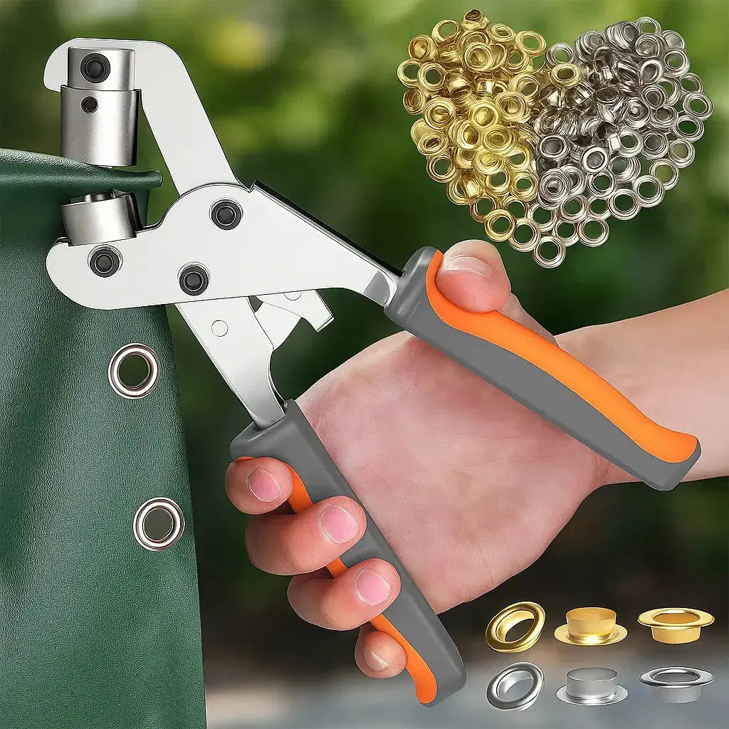 Profi-Ösenset — Einfach Ösen setzen ohne Kraftaufwand