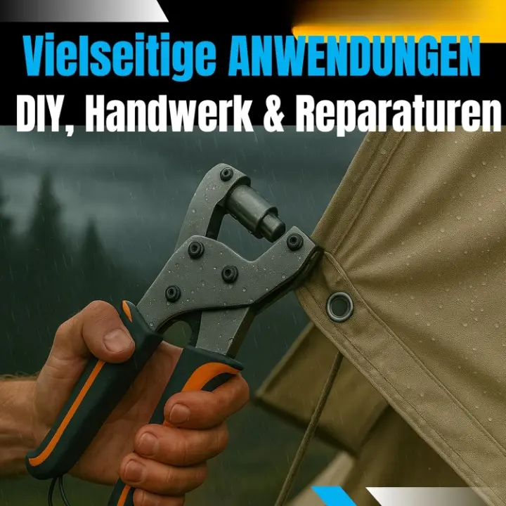 Profi-Ösenset — Einfach Ösen setzen ohne Kraftaufwand