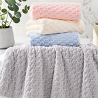Fleece-Handtuchset mit weicher Oberfläche – 2-teilig