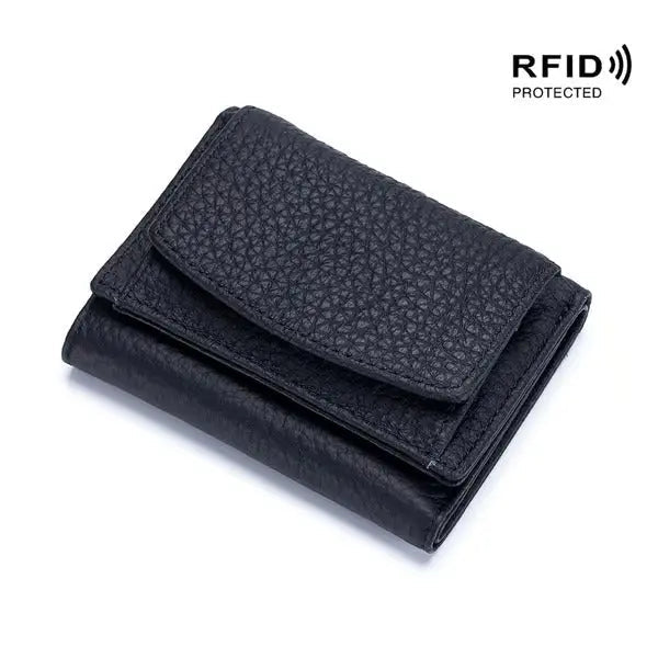 RFID Blocking Leder Geldbörse – Stylisch, Kompakt und Sicher