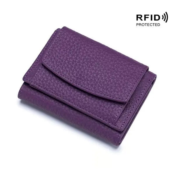 RFID Blocking Leder Geldbörse – Stylisch, Kompakt und Sicher