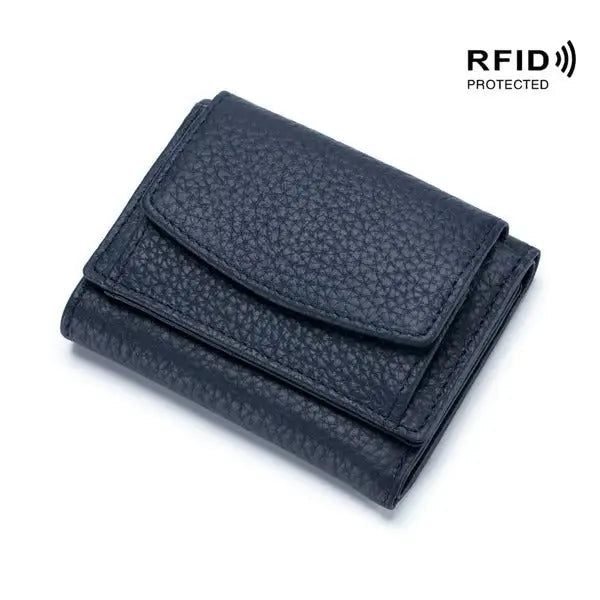 RFID Blocking Leder Geldbörse – Stylisch, Kompakt und Sicher