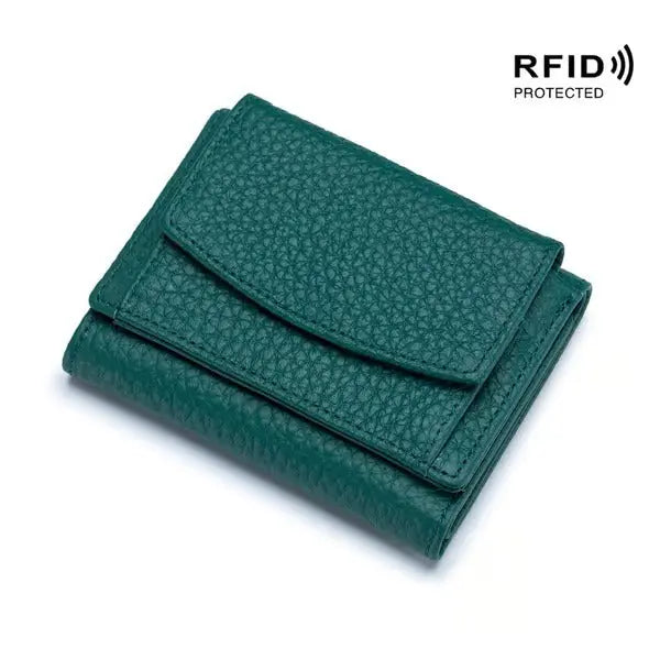 RFID Blocking Leder Geldbörse – Stylisch, Kompakt und Sicher