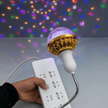 RGB Strobe LED Rotierende Glühbirne – Erschaffen Sie eine Partyatmosphäre mit bunten Lichtern!