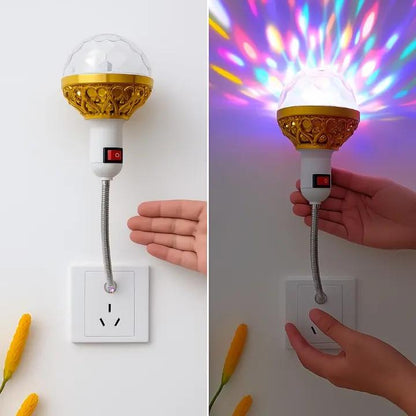 RGB Strobe LED Rotierende Glühbirne – Erschaffen Sie eine Partyatmosphäre mit bunten Lichtern!