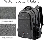 Laptop-Rucksack mit USB-Anschluss und Diebstahlschutz