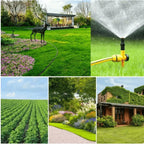 Rotierender Gartensprenger mit 360°-Bewässerung (4er-Set)
