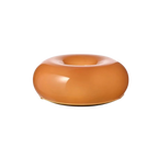LED-Tischleuchte im Donut-Design – Orange und Weiß