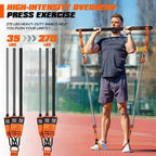 Widerstandsband-Trainingsset mit modularer Stange