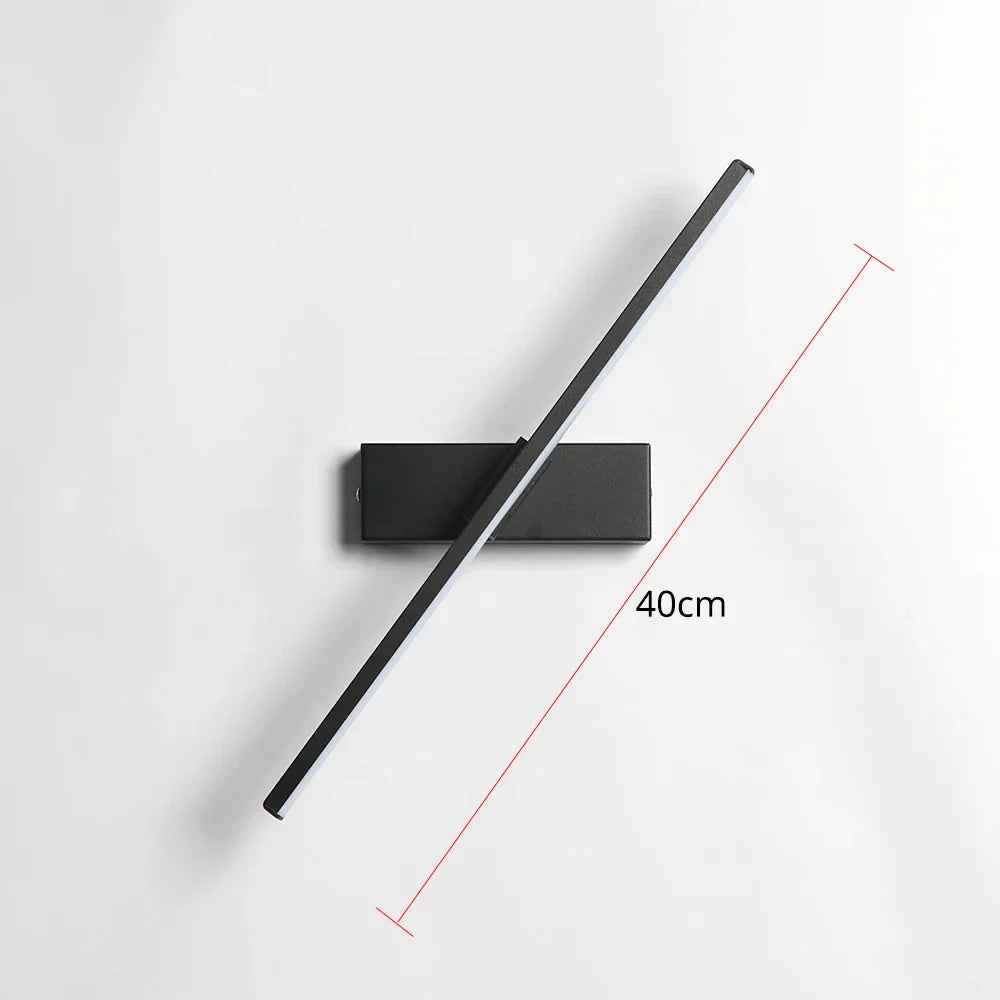 Drehbare LED-Wandleuchte mit 330° Verstellung